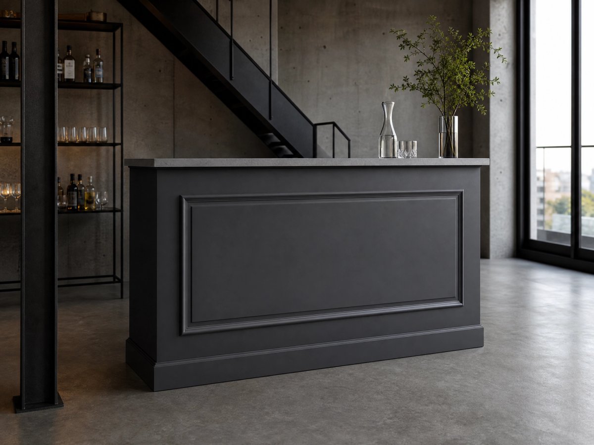 Gracioso — antracytowy bar z jedną płyciną