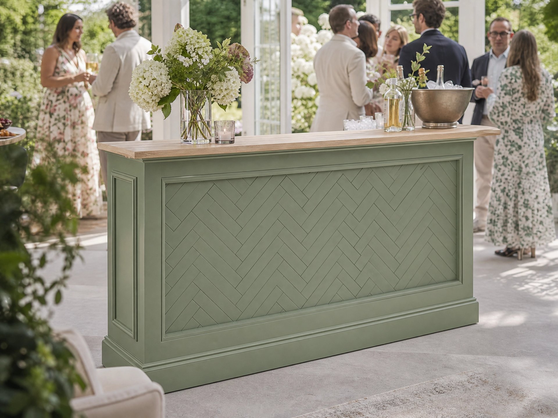 Gracioso — zielony bar w ogrodzie